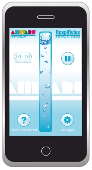 Téléchargez l'appli RESPIRELAX