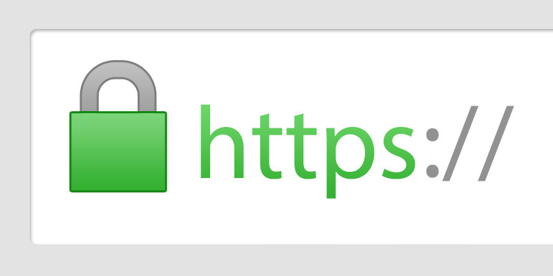 si un cadenas vert s'affiche, le site est sécurisé en https