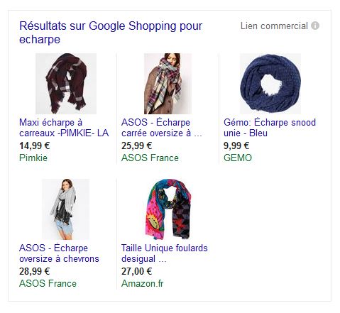 Google Shopping Grenoble