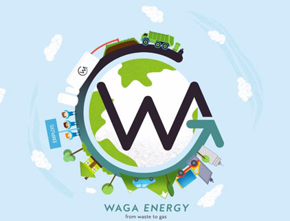 Site internet start-up Waga Energy