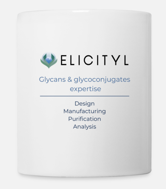 Mise en avant du logo Elicityl sur un mug